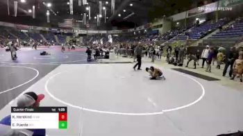 61 lbs Quarterfinal - Kol Herskind, Team Garcia vs Eylan Puente, 307 Wrestling