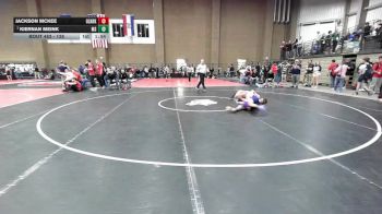 138 lbs Champ. Round 2 - Kiernan Meink, Millard South vs Jackson Mckee, Ozark