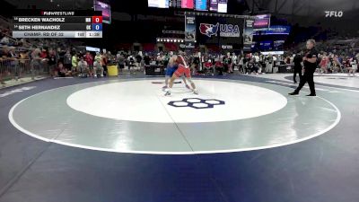 190 lbs Champ. Rd Of 32 - Brecken Wacholz, MN vs Seth Hernandez, OK