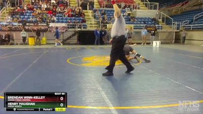 145 lbs Champ. Round 1 - Brendan Winn-Kelley, Grand Forks Central vs Henry Maughan, Fargo North