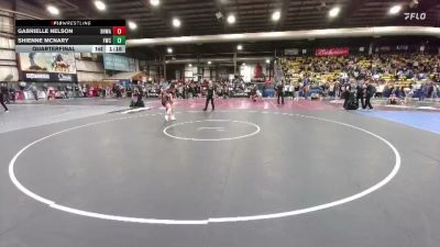 118 lbs Quarterfinal - Shienne Mcnary, Fairfield Wrestling Club vs Gabrielle Nelson, Black Hills Wrestling Academy