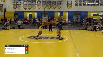 145 lbs Consi Of 8 #1 - Erik Rodriguez, Cypress Bay vs Jahn Williams, Cypress Creek High School