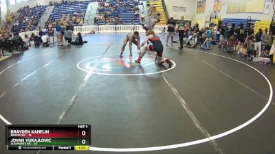 165 lbs Semis & Wb (16 Team) - Brayden Kahelin, Braves WC vs Jovan Vukajlovic, Altamonte WC