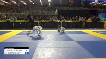 LAVINIA FRANCESCONI BARBOSA vs MARIANA CABRAL ROLSZT 2024 Pan Jiu Jitsu IBJJF Championship