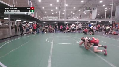 92 lbs Semis & 1st Wrestleback (8 Team) - Shelton Donnelly, Ohio Gold vs Silas Lancour, Poquoson-Pitbull