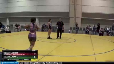 108 lbs Finals (2 Team) - Alexis Lazar, Michigan Rev Girls vs LeAnn Luchico, FordDynasty Wrestling Club