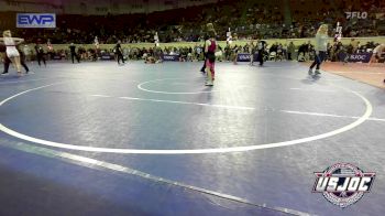 57 lbs Consi Of 8 #2 - Royal Austin, Redskins Wrestling Club vs Holley Harrington, Choctaw Ironman Youth Wrestling