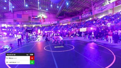 126 lbs Round Of 32 - Noah Meza, Basement Brawlers vs Matthew Lemieux, Centaurus HS