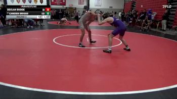 132 lbs Round 5 - Camden Briggs, Keokuk vs Declan Budde, Dubuque Hempstead