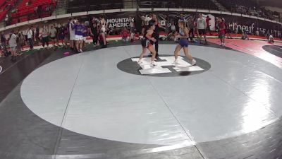 110 lbs Quarters - Nixie Schooler, Alaska vs Tylene Tran, Nevada