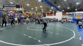 157 lbs 3rd Place Match - Benjamin DeLaTorre, South Hills vs Nelson LaBombard, Harvard-Westlake