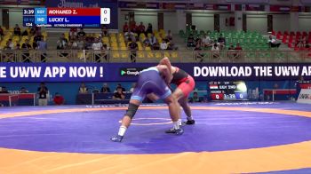 92 kg Qualif. - Zeyad Mohamed, Egypt vs Lucky Lucky, India