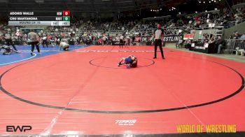 46 lbs Round Of 16 - Adonis Walle, Nashville Catholic Wrestling vs Cru Mantanona, MANTANONA-TC