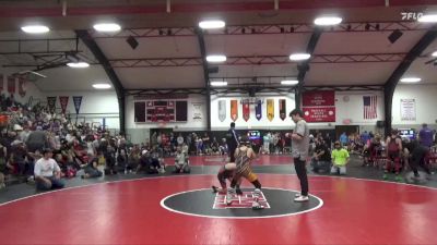 38 lbs Semifinal - Sirius Eagan, Carthage Wrestling Club vs Zephyr Ringer, Fort Madison Wrestling