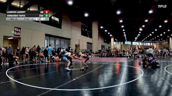 157 lbs Round 4 (6 Team) - Landon Landry, Louisiana Mud Bugs vs Armando Tapia, Stars WC