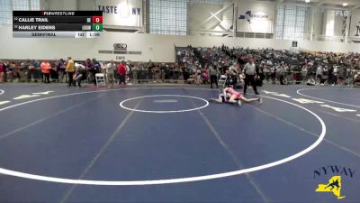 106 lbs Semifinal - Harley Eidens, Long Beach Gladiators Wrestling vs Callie Trail, Brawler Elite