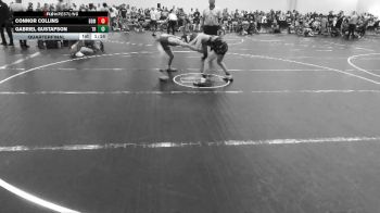 109 lbs Quarterfinal - Connor Collins, Backyard Brawlers Midwest vs Gabriel Gustafson, Top Rank
