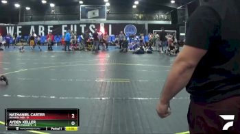 138 lbs Round 2 (8 Team) - Nathaniel Carter, Mi Mafia Red vs Ayden Keller, Michigan Monkeys