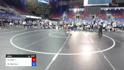 150 lbs Quarters - Brandon Dean, CO vs Matthew Martino, ID