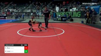 52 lbs Consolation - Ayo Bear, Mojo Grappling vs Rambo Loya, Maverick Elite Wrestling