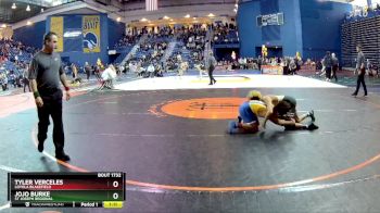 106 lbs Quarterfinal - JoJo Burke, St Joseph Regional vs Tyler Verceles, Loyola Blakefield