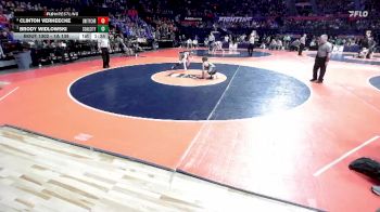 1A 138 lbs Semifinal - Brody Widlowski, Coal City vs Clinton VerHeecke, Decatur (Unity Christian)