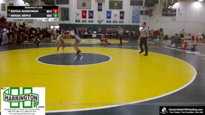 120 lbs Champ. Round 1 - Sophia Guzikowski, Monroe Township vs Abigail Seiple, North Hunterdon