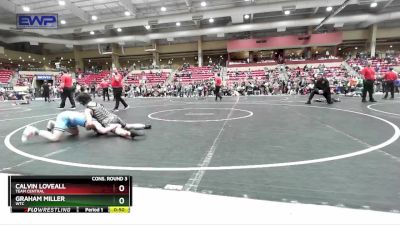 85 lbs Cons. Round 3 - Graham Miller, WTC vs Calvin Loveall, Team Central