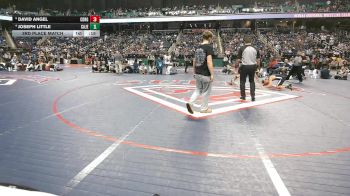 5A 120 lbs 3rd Place Match - David Angel, Cedar Ridge vs Joseph Little, Carson, Jesse