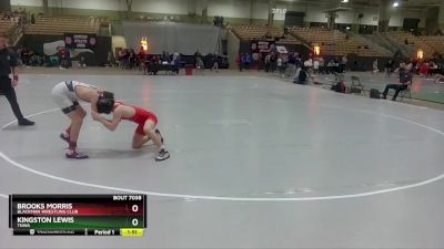 110 lbs Cons. Round 5 - Brooks Morris, Blackman Wrestling Club vs Kingston Lewis, TNWA