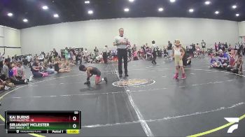 50 lbs Round 3 (4 Team) - Sirjavant Mclester, Ohio Hero`s vs Kai Burns, Team Palmetto