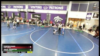 67 lbs Cons. Round 2 - Miles Johnston, Pleasant Grove vs Porter Evans, West Jordan
