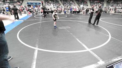 85 lbs Consi Of 4 - Colt Ragsdale, Pryor Tigers vs Sawyer Shoemaker, BAWC