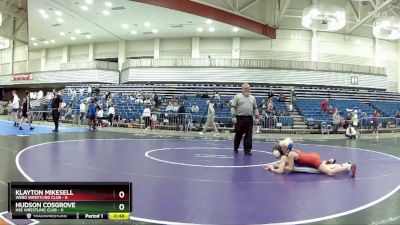 80 lbs Finals (2 Team) - Hudson Cosgrove, HSE Wrestling Club vs Klayton Mikesell, Webo Wrestling Club