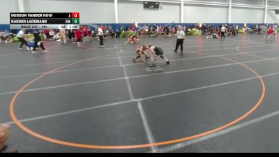 144 lbs Champ. Round 2 - Kaeden Lademann, Unattached vs Hudson Vander Kooi, Allegan
