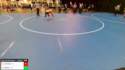 Boys 3rd-4th Grade - 93 Semis - Cree Perdew, Moen Wrestling Academy vs Holden Baker, Team Valley Wrestling Club