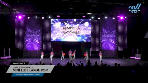 Dance Dynamics - Mini Elite Large Pom [2025 Mini - Pom - Large Day 2] 2025 JAMfest Dance Super Nationals