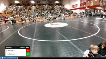 110 lbs Semifinal - Ayden Corona, Lincoln Middle School vs Cole Wright, Cody Middle School