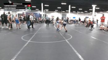 105 lbs Round 3 (6 Team) - Mike Pettinato, NJ Squeeze vs Carter Schmidt, Bearcats