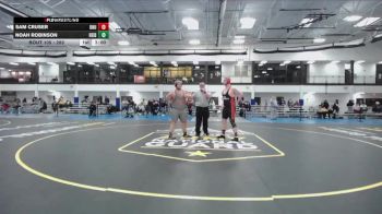 285 lbs Round 3 - Noah Robinson, Heidelberg vs Sam Cruser, Ohio Northern