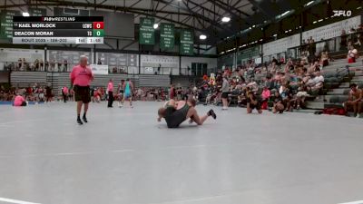 186-202 lbs Champ. Round 1 - Kael Morlock, JC College vs Deacon Moran, Fort Zumwalt Wrestling