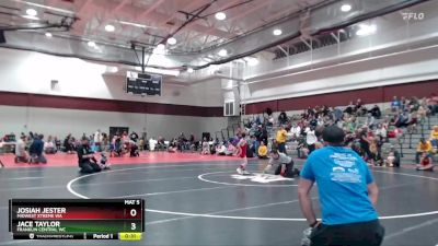 49-53 lbs Quarterfinal - Jace Taylor, Franklin Central WC vs Josiah Jester, Midwest Xtreme WA
