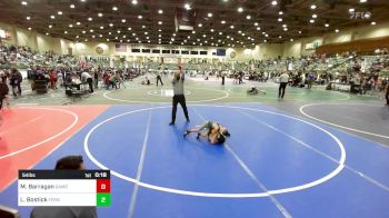 54 lbs Consi Of 8 #1 - Matteo Barragan, Damonte Ranch WC vs Luke Bostick, Fernley WC