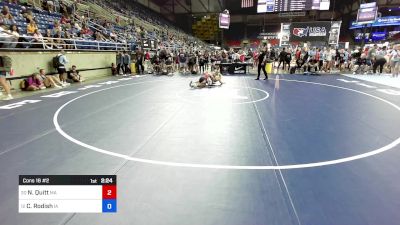 130 lbs Cons 16 #2 - Nora Quitt, MA vs Calista Rodish, IA