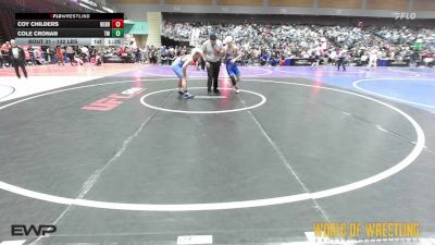 132 lbs Round Of 32 - Coy Childers, Nebraska Elite Wrestling Club vs Cole Cronan, Turlock Wrestling