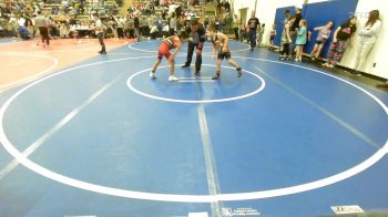 Consolation - Noah Shuemake, Poteau Youth Wrestling Academy vs Noe Izaguirre, Hilldale Youth Wrestling Club