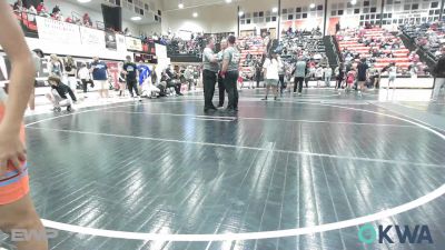 64-67 lbs Rr Rnd 1 - Dakota Fourkiller, Tahlequah Wrestling Club vs Louden Mills, Keystone Kids Wrestling Club