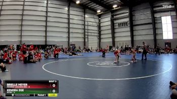 90 lbs Quarters - KENDRA EGE, ISI WC vs Brielle Meyer, Midwest Assasins Red