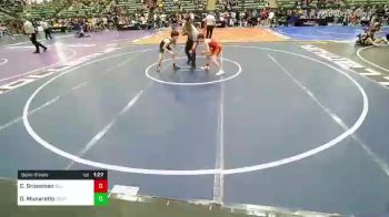 89 lbs Semifinal - Christopher Grossman, Billings Wrestling Club vs Domenic Munaretto, Toss Em Up
