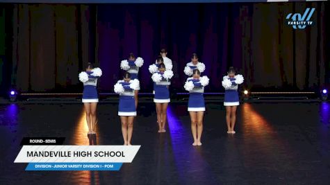 Mandeville High School [2025 Junior Varsity Division I - Pom Semis] 2025 UDA National Dance Team Championship